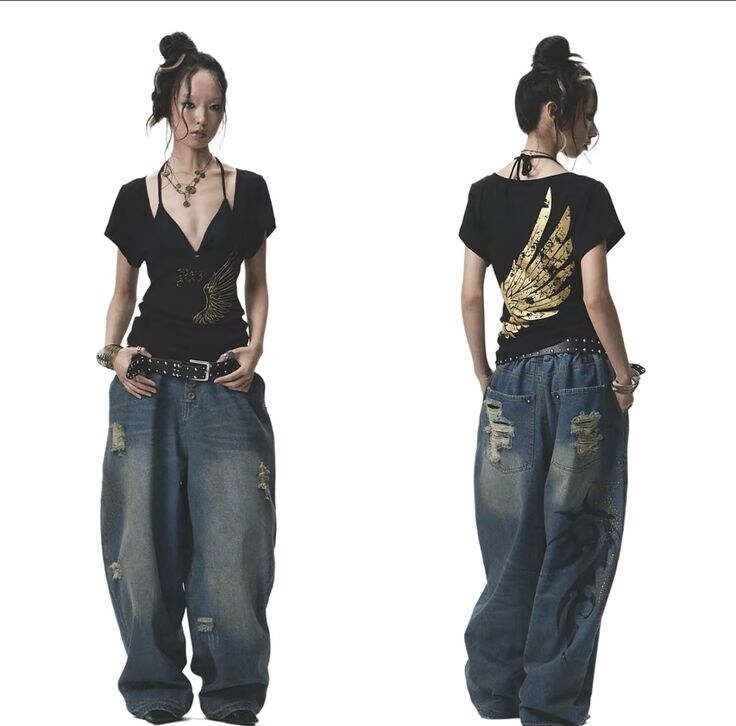 SWAG Top Schwarz